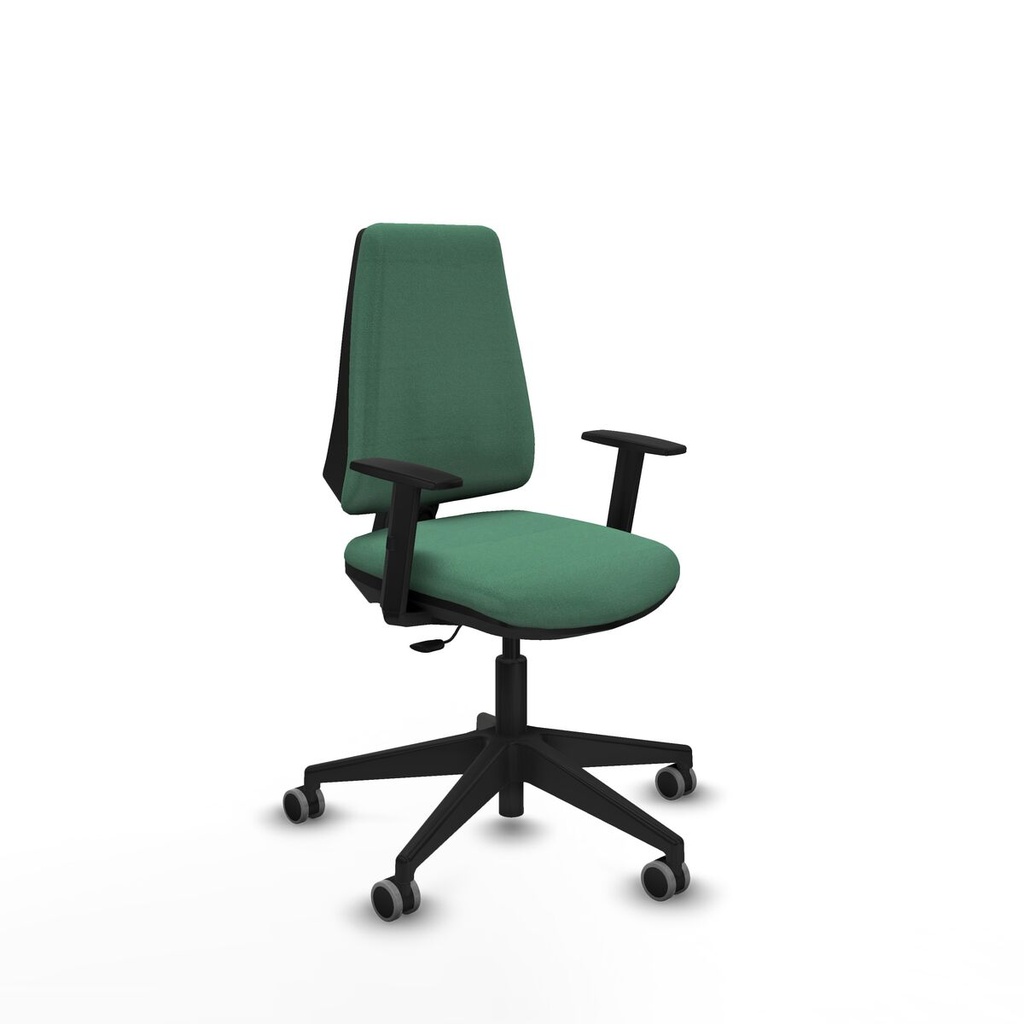 Office Chair Elche CP bali Piqueras y Crespo B1D066G Emerald Green