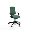 Silla de Oficina Elche CP bali Piqueras y Crespo B1D066G Verde Esmeralda