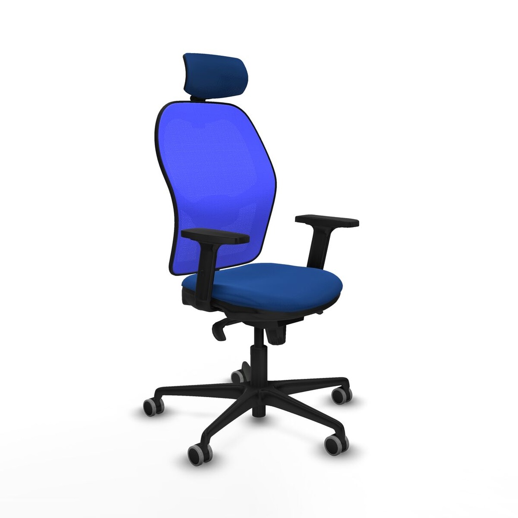Office Chair with Headrest Jorquera Piqueras y Crespo 2D036G2 Blue