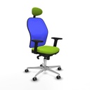 Office Chair with Headrest Jorquera Piqueras y Crespo 2D086G1 Pistachio