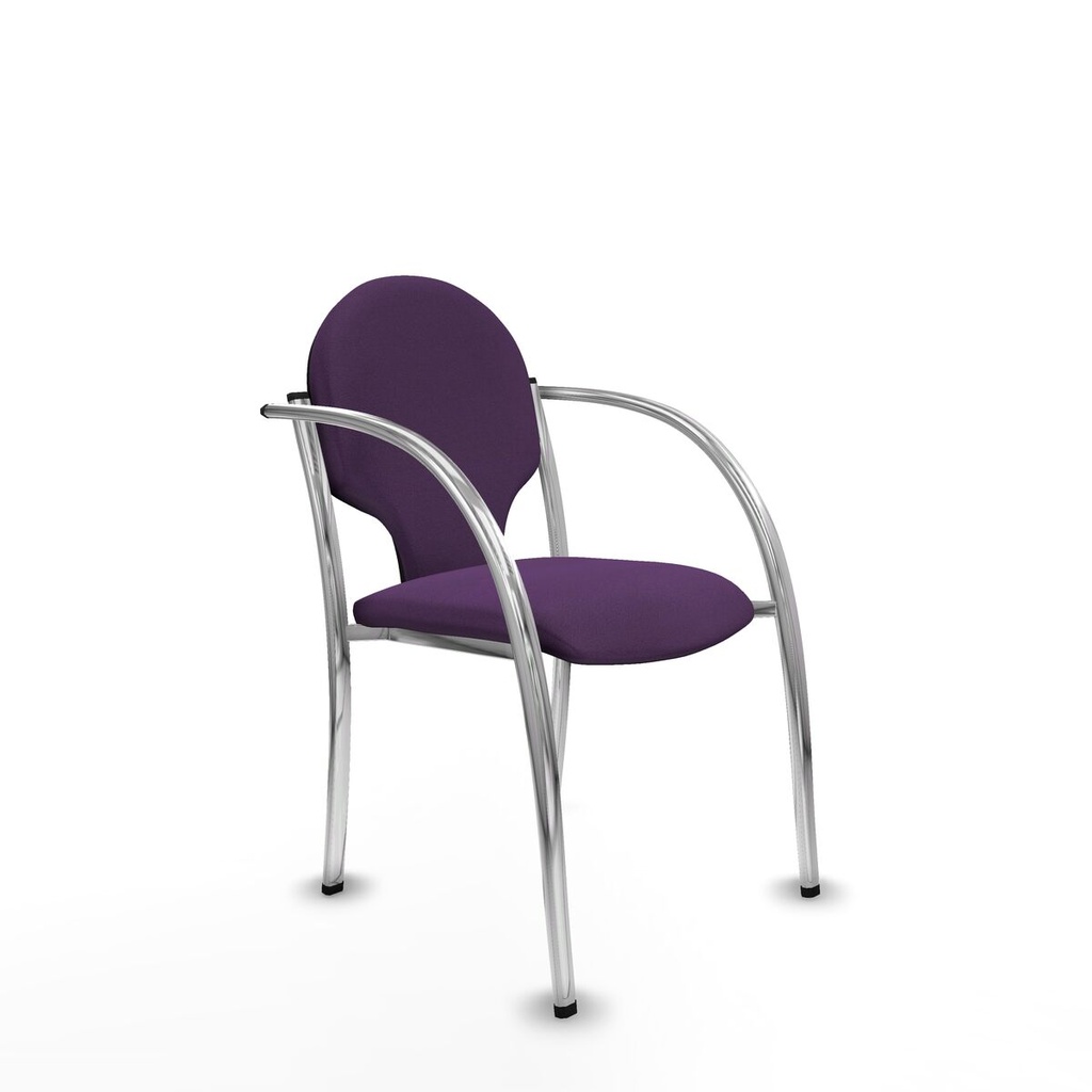 Silla de Recepción Hellín Piqueras y Crespo 220PTCRB760 Morado 2 Unidades
