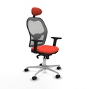 Office Chair with Headrest Jorquera Piqueras y Crespo 2D086N1 Dark Orange
