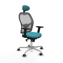 Office Chair with Headrest Jorquera Piqueras y Crespo 2D086G1 Turquoise