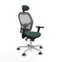 Silla de Oficina con Cabecero Jorquera Piqueras y Crespo 3D086G1 Verde