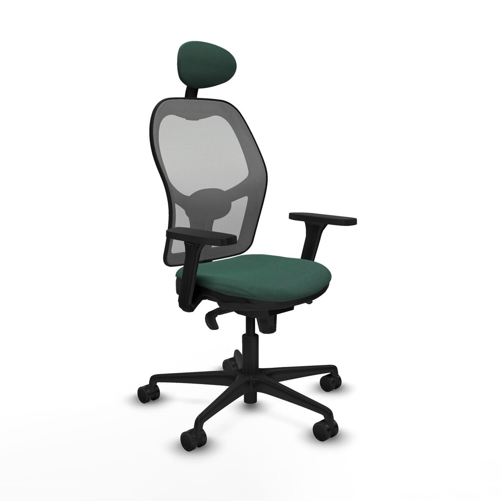 Office Chair with Headrest Jorquera Piqueras y Crespo 3D036N1 Green