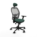Office Chair with Headrest Jorquera Piqueras y Crespo 3D036N1 Green