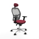 Office Chair with Headrest Jorquera Piqueras y Crespo 2D086N1 Maroon