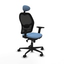 Office Chair with Headrest Jorquera Piqueras y Crespo 2D036N1 Sky blue