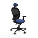 Silla de Oficina con Cabecero Jorquera Piqueras y Crespo 2D036N1 Azul marino