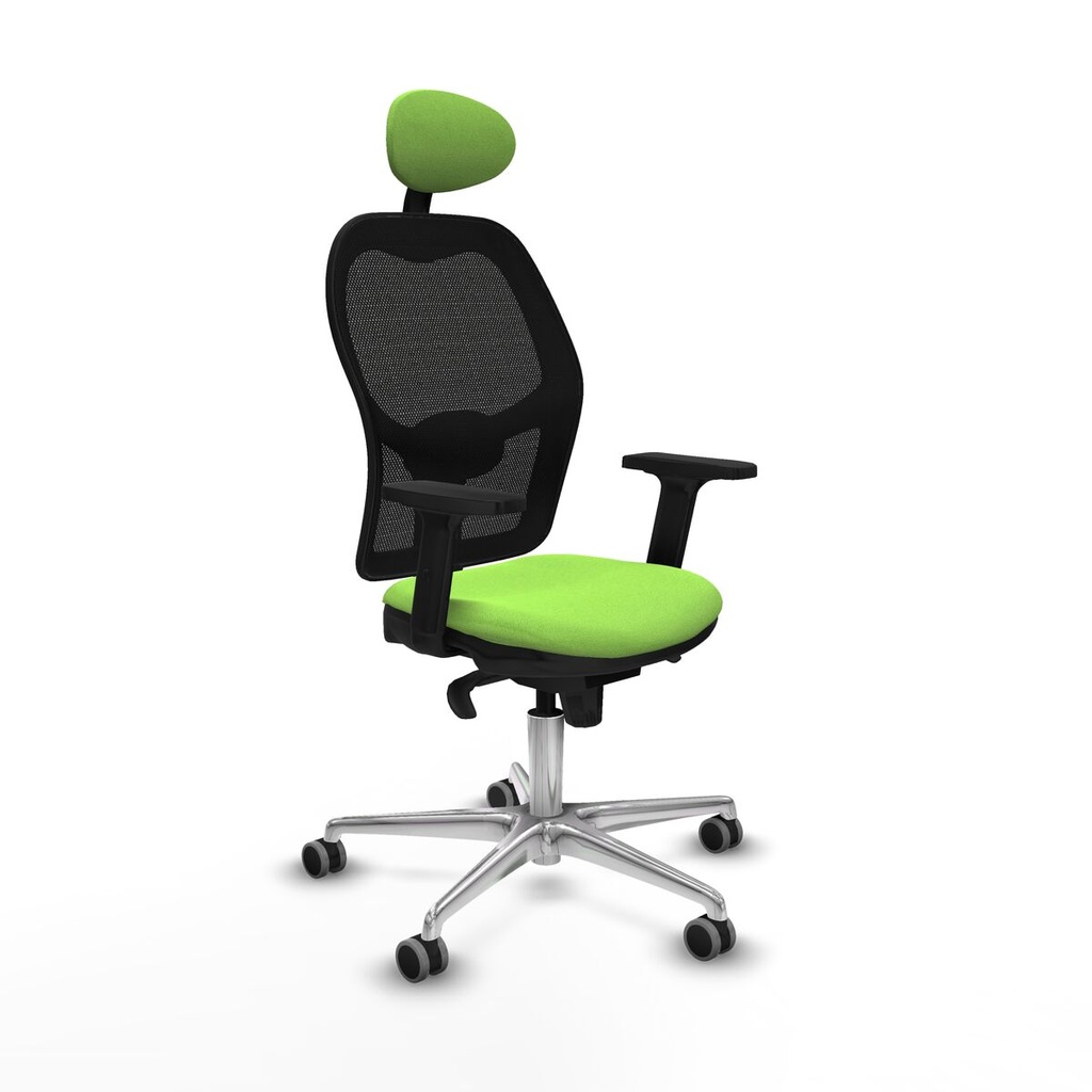 Office Chair with Headrest Jorquera Piqueras y Crespo 2D086G1 Pistachio