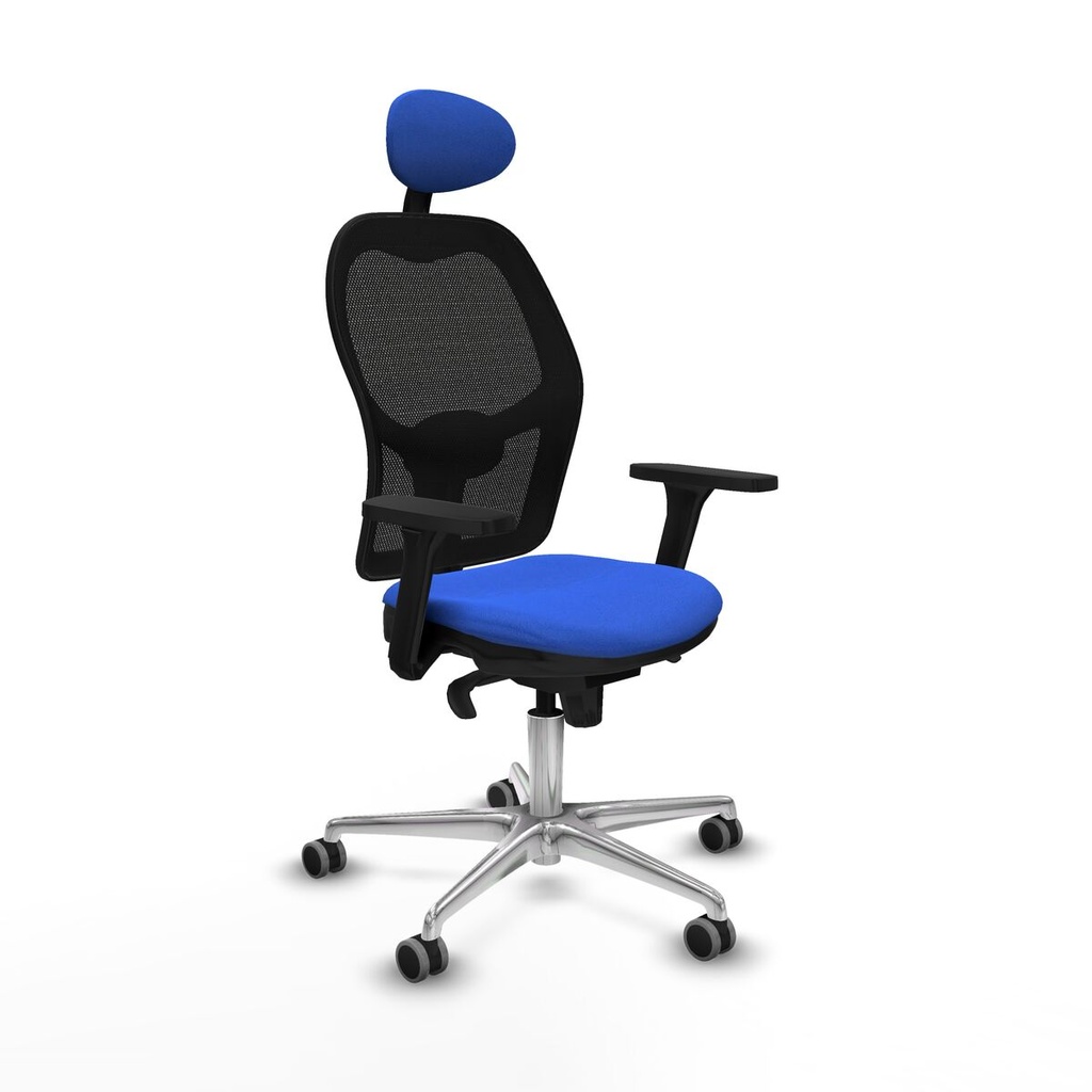 Silla de Oficina con Cabecero Jorquera Piqueras y Crespo 3D086G1 Azul