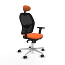 Office Chair with Headrest Jorquera Piqueras y Crespo 2D086N1 Orange