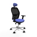 Office Chair with Headrest Jorquera Piqueras y Crespo 2D086N1 Light Blue