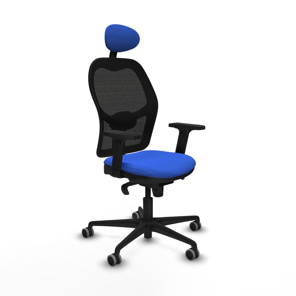 Office Chair with Headrest Jorquera Piqueras y Crespo 2D036G1 Blue