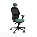 Office Chair with Headrest Jorquera Piqueras y Crespo 2D036G1 Emerald Green