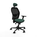 Silla de Oficina con Cabecero Jorquera Piqueras y Crespo 3D036N1 Verde