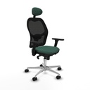 Office Chair with Headrest Jorquera Piqueras y Crespo 3D086N1 Green