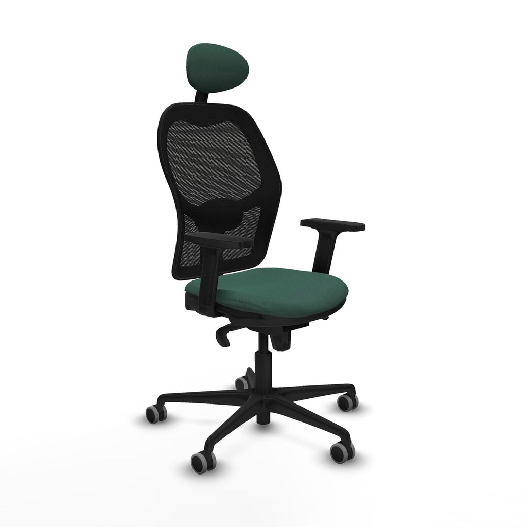 Silla de Oficina con Cabecero Jorquera Piqueras y Crespo 2D036G1 Verde