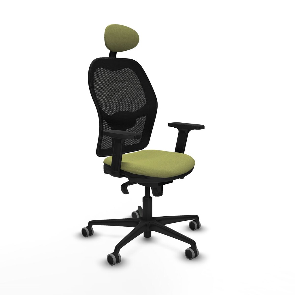 Office Chair with Headrest Jorquera Piqueras y Crespo 2D036G1 Green