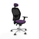 Office Chair with Headrest Jorquera Piqueras y Crespo 3D086G1 Purple