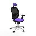 Office Chair with Headrest Jorquera Piqueras y Crespo 2D086G1 Lilac