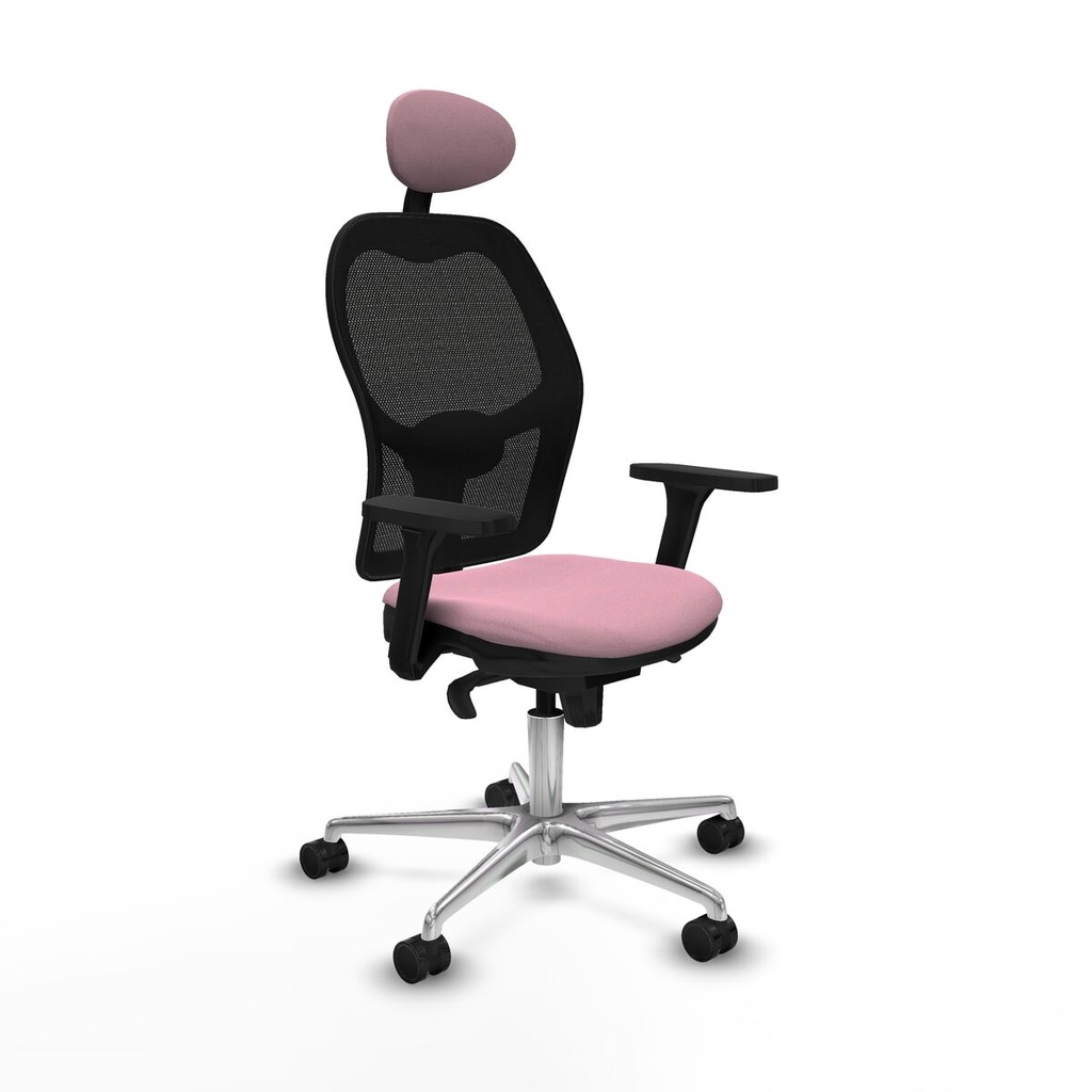 Silla de Oficina con Cabecero Jorquera Piqueras y Crespo 3D086N1 Rosa