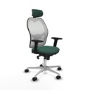 Office Chair with Headrest Jorquera Piqueras y Crespo 2D086N2 Green