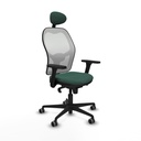 Office Chair with Headrest Jorquera Piqueras y Crespo 3D036G1 Green