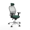 Silla de Oficina con Cabecero Jorquera Piqueras y Crespo 2D086G2 Verde