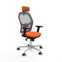 Office Chair with Headrest Jorquera Piqueras y Crespo 2D086G2 Orange