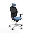 Silla de Oficina con Cabecero Jorquera Piqueras y Crespo 2D086G2 Azul cielo