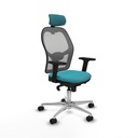 Office Chair with Headrest Jorquera Piqueras y Crespo 2D086N2 Turquoise