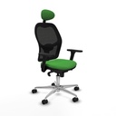 Silla de Oficina con Cabecero Jorquera Piqueras y Crespo 3D086N1 Verde