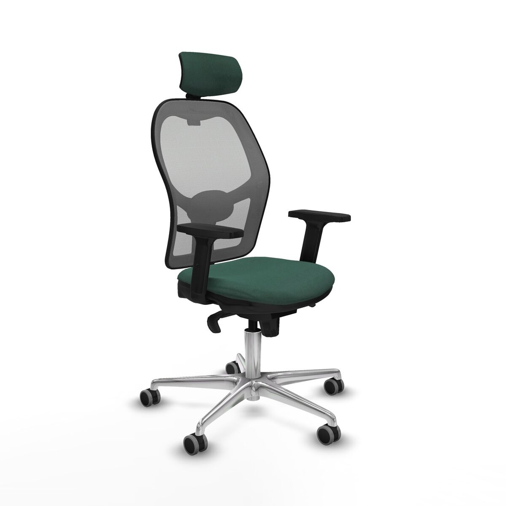 Office Chair with Headrest Jorquera Piqueras y Crespo 2D086G2 Green