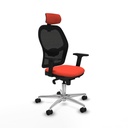 Office Chair with Headrest Jorquera Piqueras y Crespo 2D086N2 Dark Orange