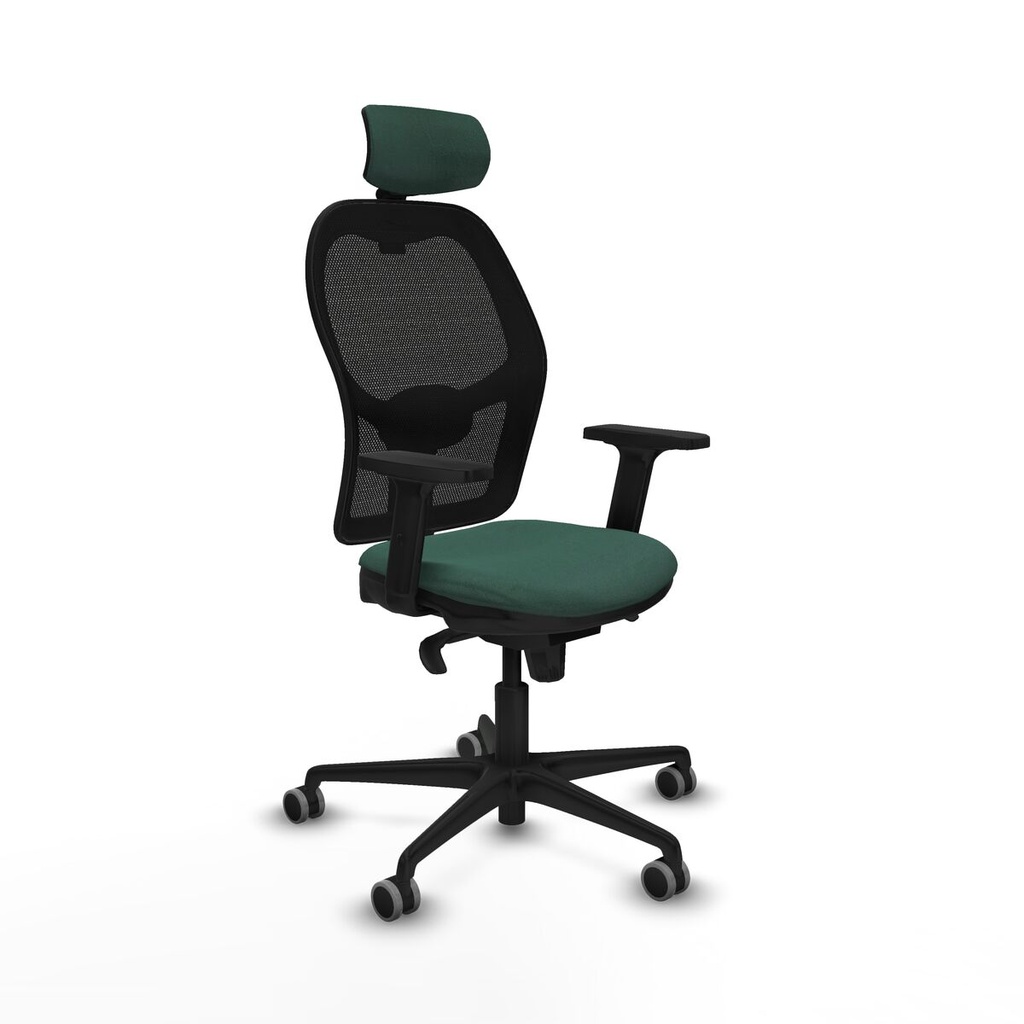 Silla de Oficina con Cabecero Jorquera Piqueras y Crespo 2D036G2 Verde