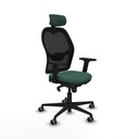 Silla de Oficina con Cabecero Jorquera Piqueras y Crespo 2D036G2 Verde