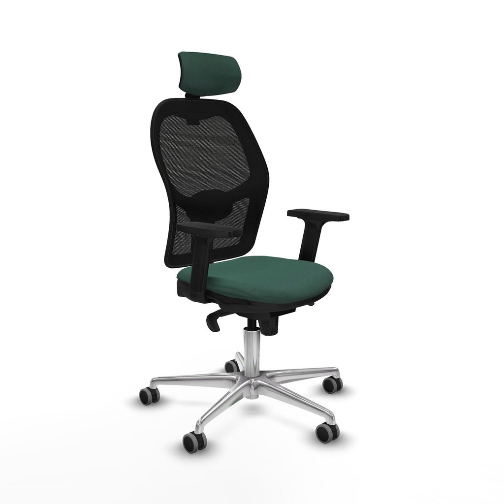 Silla de Oficina con Cabecero Jorquera Piqueras y Crespo 2D086G2 Verde
