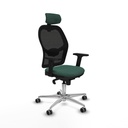 Office Chair with Headrest Jorquera Piqueras y Crespo 2D086G2 Green