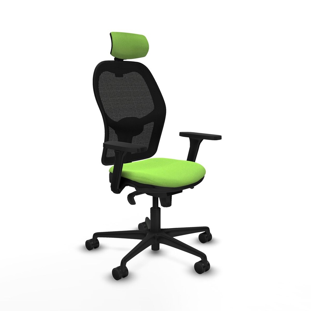 Office Chair with Headrest Jorquera Piqueras y Crespo 3D036N2 Pistachio