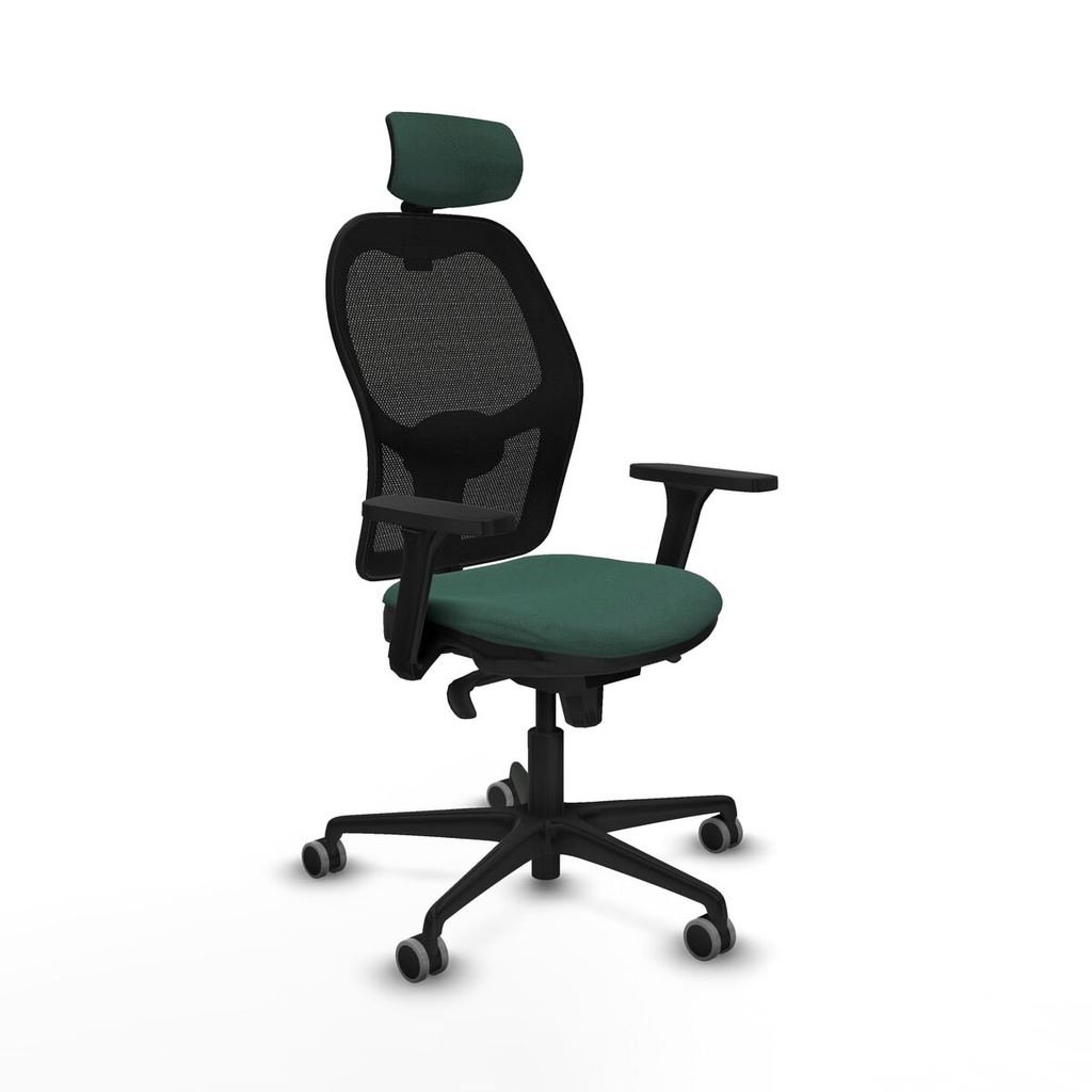 Silla de Oficina con Cabecero Jorquera Piqueras y Crespo 3D036G2 Verde