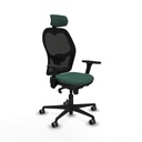 Silla de Oficina con Cabecero Jorquera Piqueras y Crespo 3D036G2 Verde