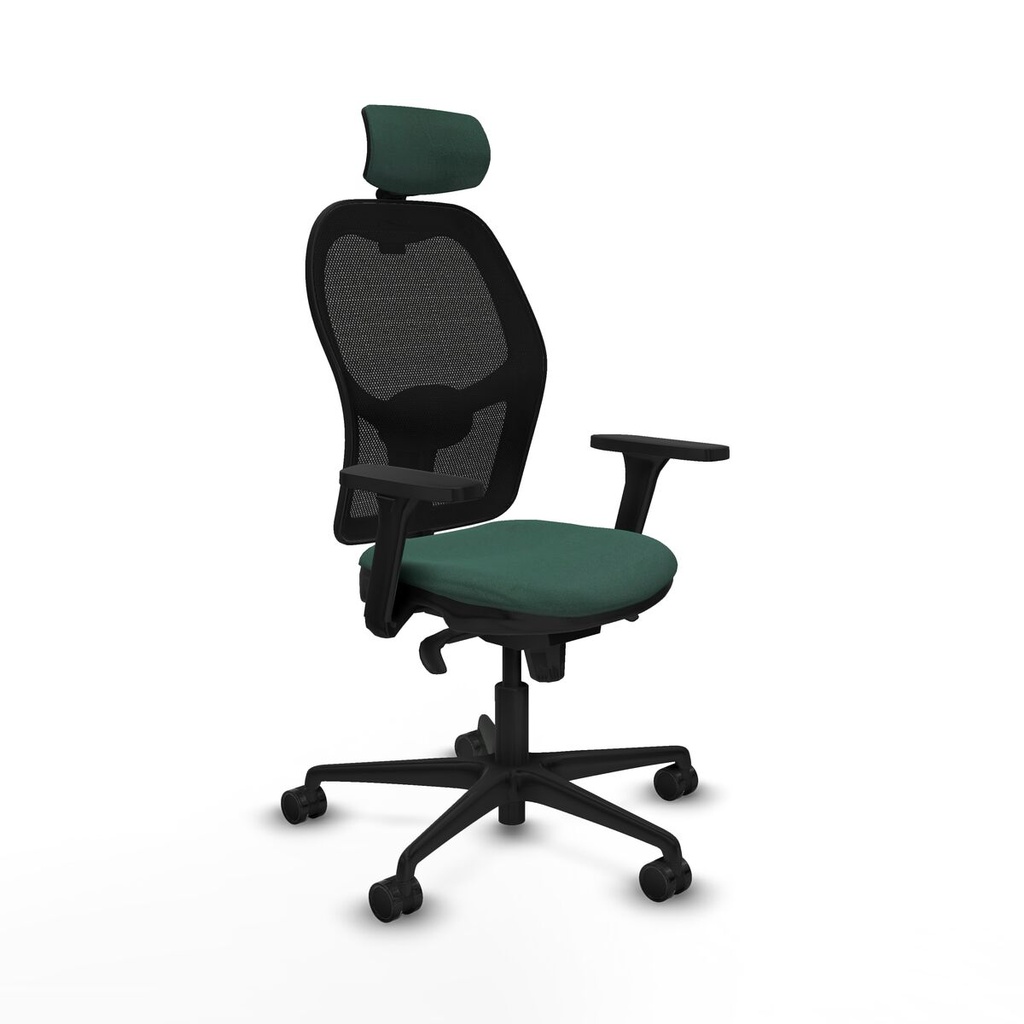Office Chair with Headrest Jorquera Piqueras y Crespo 3D036N2 Green