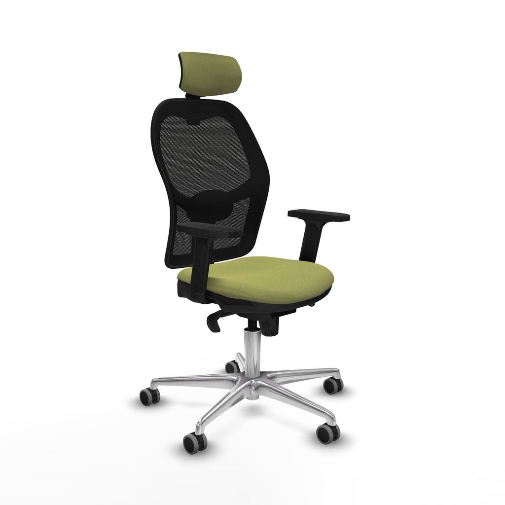 Office Chair with Headrest Jorquera Piqueras y Crespo 2D086G2 Green