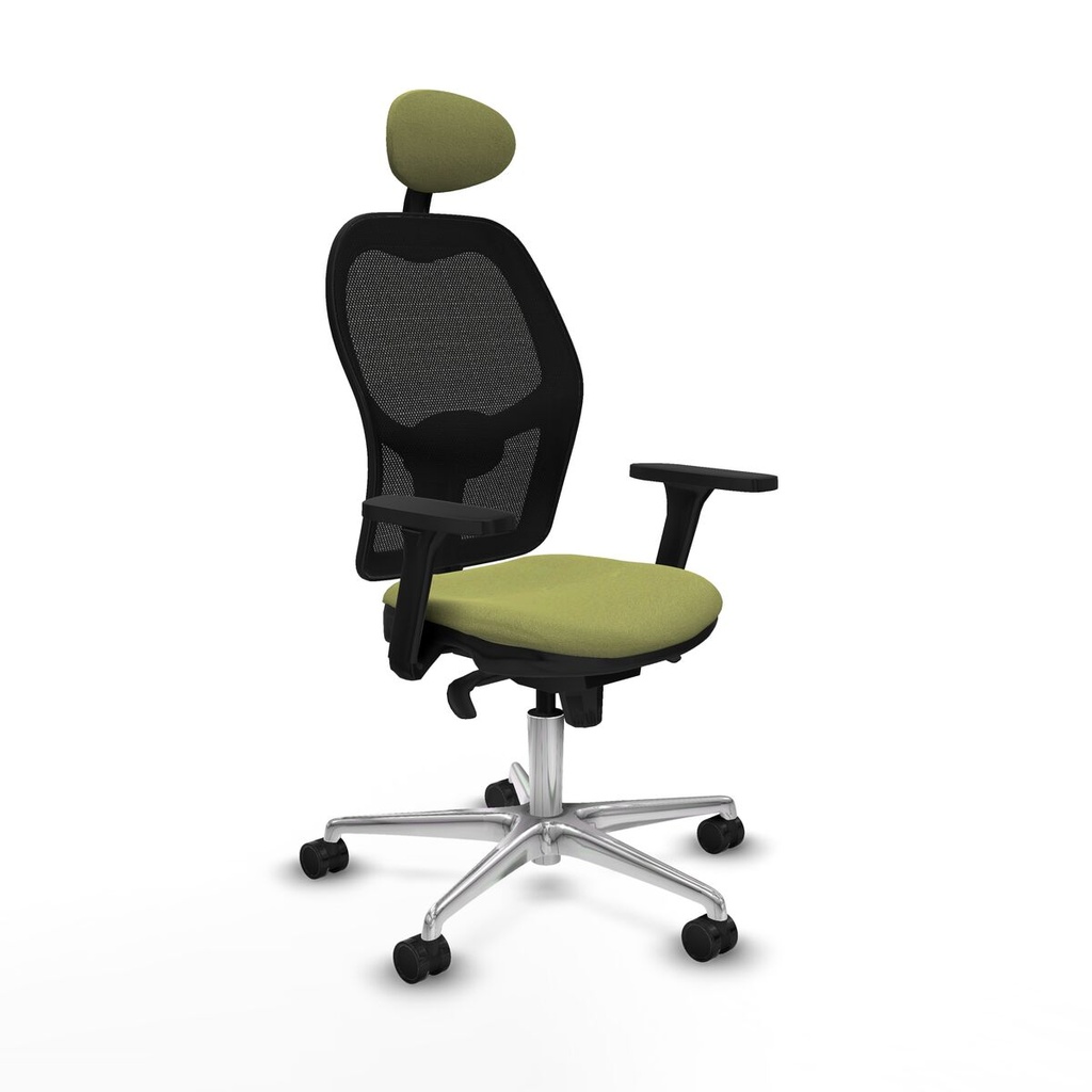 Office Chair with Headrest Jorquera Piqueras y Crespo 3D086N1 Green