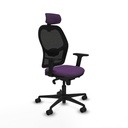 Office Chair with Headrest Jorquera Piqueras y Crespo 2D036N2 Purple