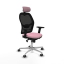 Silla de Oficina con Cabecero Jorquera Piqueras y Crespo 2D086G2 Rosa