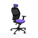 Office Chair with Headrest Jorquera Piqueras y Crespo 2D036G2 Lilac