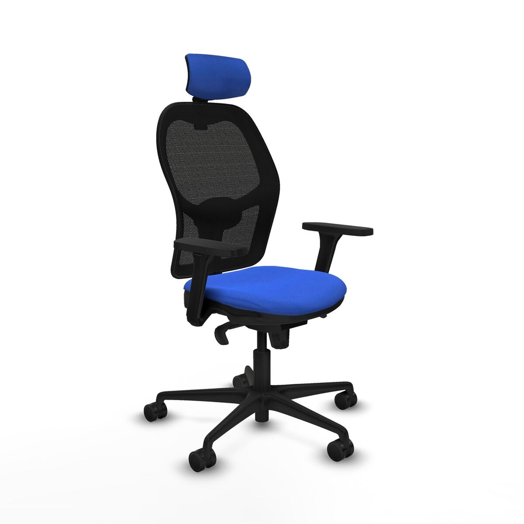 Office Chair with Headrest Jorquera Piqueras y Crespo 3D036N2 Blue