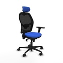 Office Chair with Headrest Jorquera Piqueras y Crespo 3D036N2 Blue